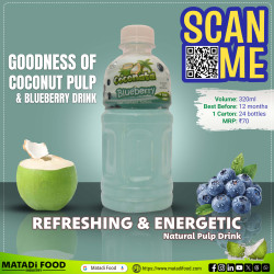 Coconata - Blueberry - 320ml