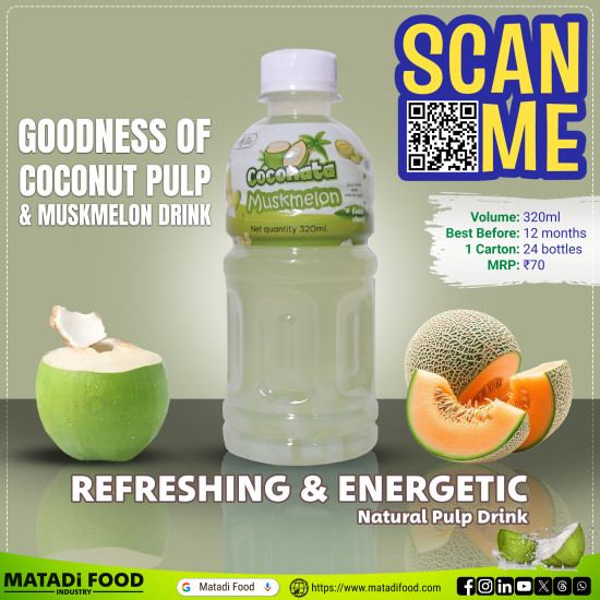 Coconata - Muskmelon- 320ml