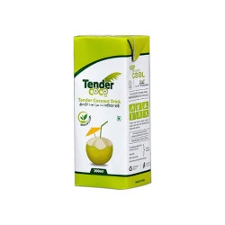 Tender Coconut Water - 200ml Tetra Pack